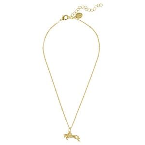 Elegant Gold Horse Pendant Necklace